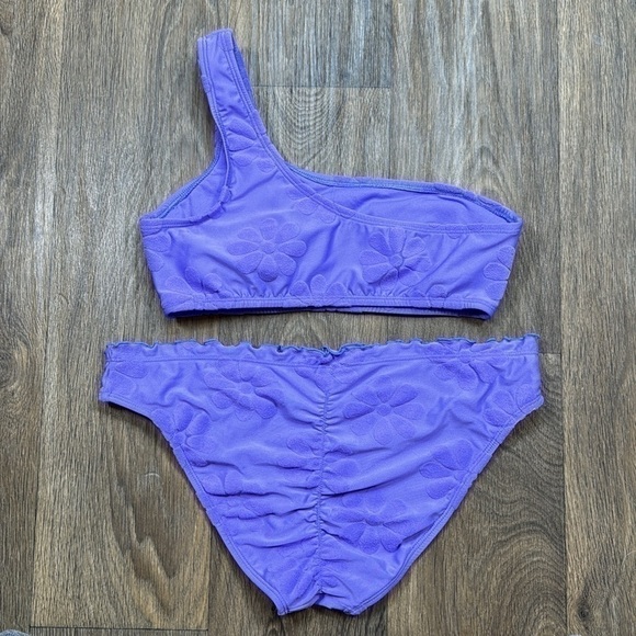 Purple Flower Bikini Set - Picture 5 of 9